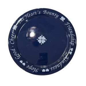 Waechtersbach‎ Germany Platter 12" The Heart's Bounty Friendship Kindness Hope